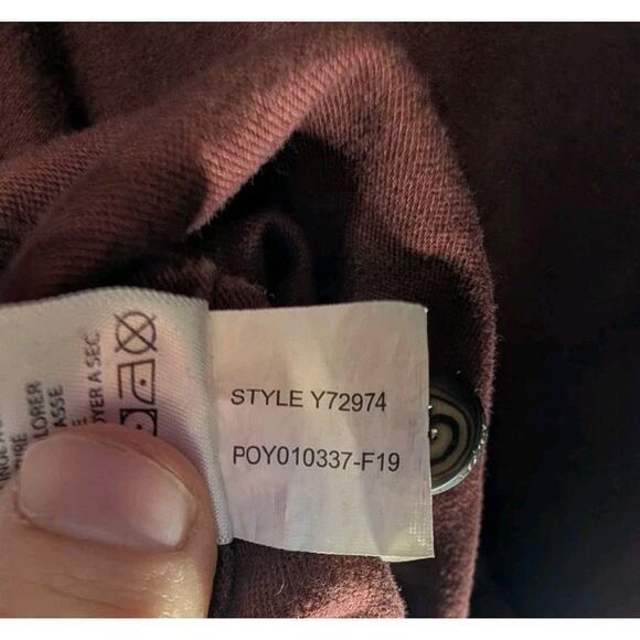 Royal Robbins Mens Flannel Button Up Shirt XXL Burgundy Organic Cotton Outdoors - Picture 7 of 7